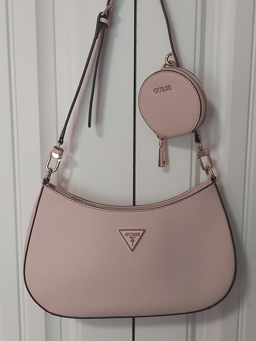 GUESS Pink Bag with Coin Pouch